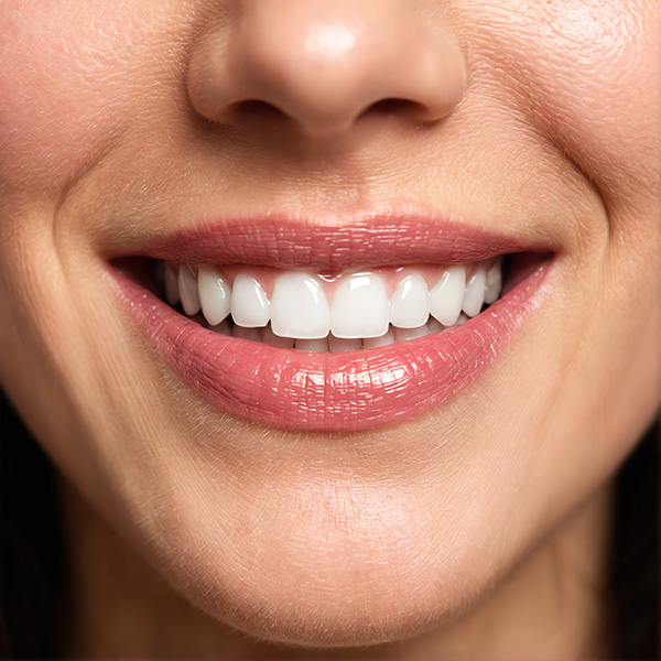 Smiling woman representing quality dental work in Barnegat, Manahawkin and Ocean County